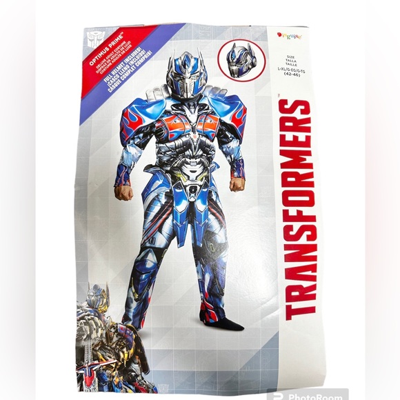Disguise Mens Transformers Optimus Prime Deluxe Costume - Size Large/X Large - Picture 7 of 11